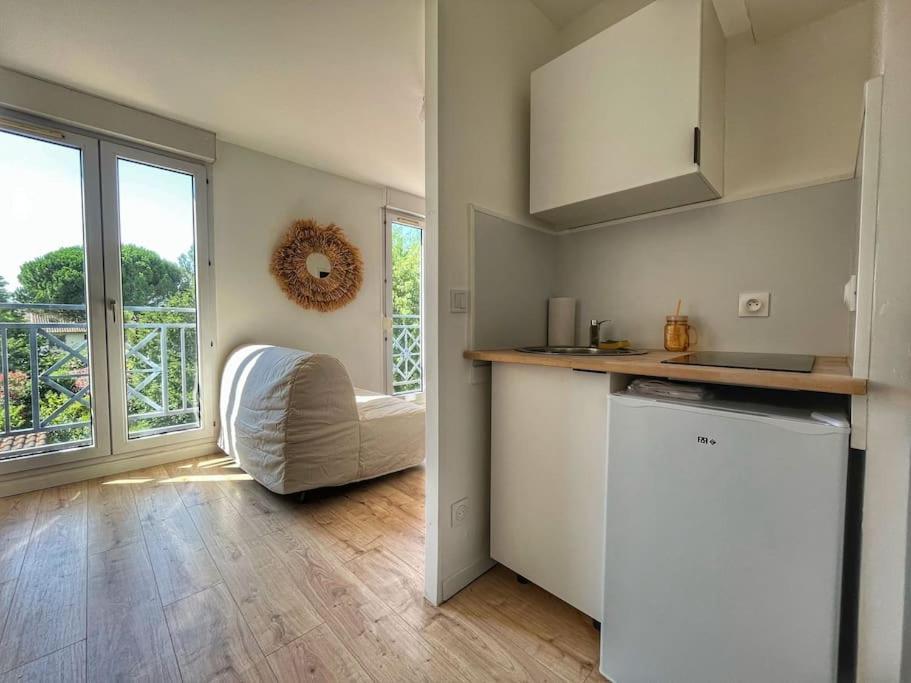 Studio Refait A Neuf Avec Parking Toulouse Exterior foto